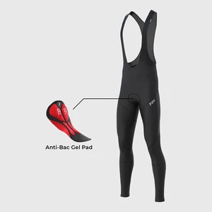 Herren "All Day" Trägerhose 3D gepolstert Thermotaschen Winter Radfahren Tights UK - Bild 1 von 5