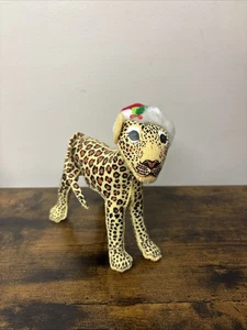 Annalee Yuletide Leopard 2012 Christmas Safari 7” Plush - Picture 1 of 8