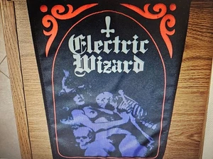 ELEKTRISCHER ZAUBERER, SUBLIMIERTER GROSSER RÜCKENAUFNÄHER ZUM AUFNÄHEN - Bild 1 von 1