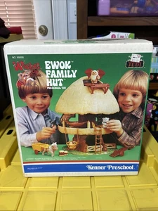 SEALED Vintage STAR WARS Kenner EWOK FAMILY HUT Playset (1984) NM No. 99390 Z5 - Picture 1 of 6
