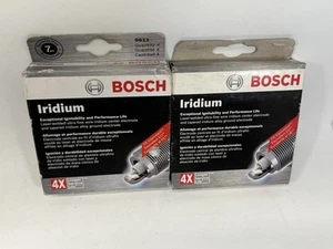 x8 9611 Bosch Iridium Automotive Engine Spark Plugs New - Foto 1 di 3