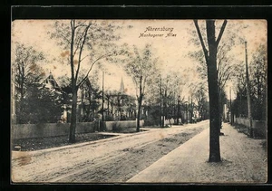 Ansichtskarte Ahrensburg, Manhagener Allee - Picture 1 of 2