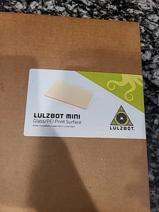 LulzBot TAZ MINI GLASS/PEI Print Surface KT-HB0010 - Zdjęcie 1 z 4