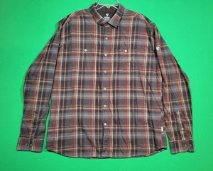 Kuhl Flanellhemd Herren XXL Dillingr kariert Knopfleiste Outdoor Wandern - Bild 1 von 19