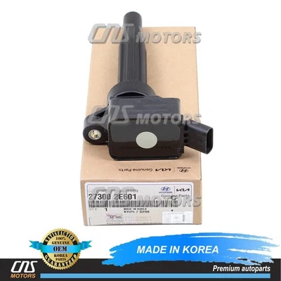 ⭐GENUINE⭐ Ignition Coil for 2016-21 Elantra Kona Sonata Veloster 2.0L 273002E601 Foto 1 de 4