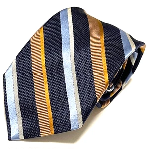 Jos A Bank Repp Tie Preppy Dapper Stylish Thick Executive Collection ITALY - Picture 1 of 22