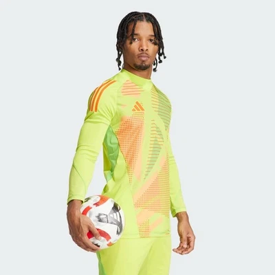Adidas Men's Aeroready Tiro 24 Goal Keeper LS Soccer Jersey IK4907 MSRP $120 - Image 1 of 4