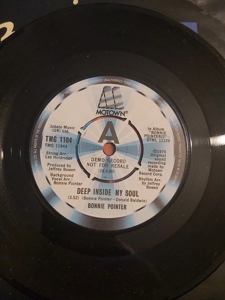 Bonnie Pointer - Deep Inside My Soul, 7", (Vinyl) - Image 1 of 1