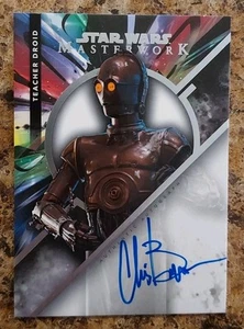 Teacher Droid MWA-CB 2022 Topps Star Wars Masterwork Autograph - Bild 1 von 2