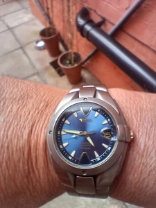 Seiko Perpetual Calender NON RUNNER in Titanium 38mm - Picture 1 of 23