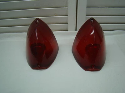 Lente de luz trasera original Cadillac 1948 lente 1950 cupé serie 62 Eldorado 1949 Foto 1 de 4