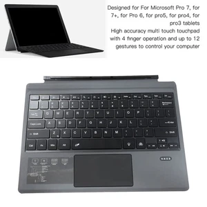 Wireless BT Keyboard For Pro 7 7+ Pro6 Pro5 Pro4 Pro3 With Touchpad NEW - Afbeelding 1 van 12