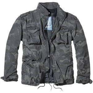 Brandit M65 Giant Giacca Mimetico Scuro Vintage Parka Militare Fodera S-7XL - Foto 1 di 88