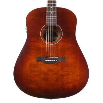 Seagull S6 Original Burnt Umber Presys II Electro-Acoustic Guitar (NEW) - Image 1 of 4