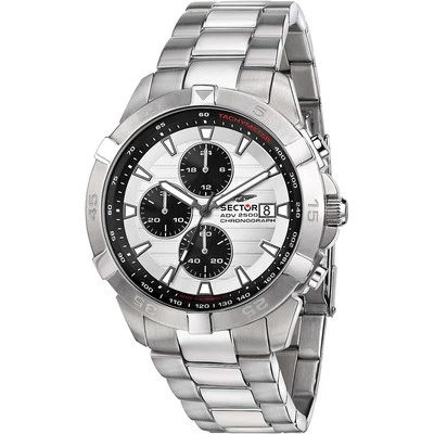 Orologio Uomo SECTOR ADV2500 R3273643005 Chrono Bracciale Acciaio Sub 100mt - Immagine 1 di 2