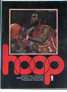 1975/76 NBA program Celtics vs Trailblazers - Picture 1 of 1
