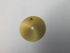 LECOULTRE JLC LIGHT GOLD COLOR LARGE INNER ALARM DISK DIAL - Picture 1 of 3