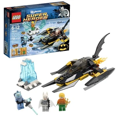 Lego Super Heroes Batman 76000 Arctic Batman vs. Mr. Freeze Aquaman on Ice NEW - Image 1 of 4