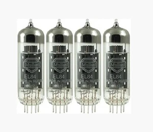 New 4x Mullard EL84 / 6BQ5 | Matched Quad / Quartet / Four Power Tubes Free Ship - Picture 1 of 1