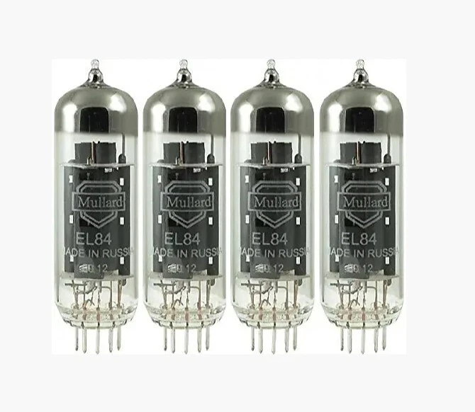 Nuevo 4x Mullard EL84 / 6BQ5 | Cuádruple/Cuarteto/Cuatro Tubos de Alimentación Envío Gratis Foto 1 de 1