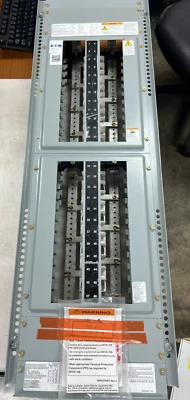 👀 NEW EATON 225 AMP MAIN LUG PANELBOARD INSERT 208Y/120 VAC 3Ø 48 CIRCUIT PRL1A - Image 1 of 4