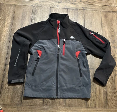 Snozu Boy’s Extreme Gear Jacket Full Zip Soft Shell Gray Size Medium (10/12) - Image 1 of 4