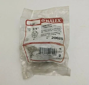 Halex 91627 3/4" flüssigkeitsdichter Verbinder LQD Rohrverschraubung Adapter Verbinder NOS - Bild 1 von 9