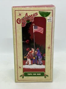 Department 56 A Christmas Story Triple Dog Dare Damaged Box 2008 - Afbeelding 1 van 7