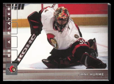 2001-02 Be A Player Memorabilia Jani Hurme #144 - Image 1 of 2