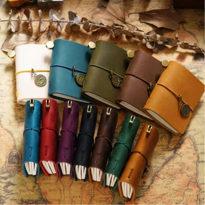 Portable Small Notebook Mini Diary Pocket Book Traveler's Notepad School Office - Image 1 of 4