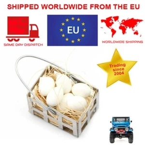 RC CRAWLER EGG BASKET SCALE CAR ACCESSORIES FOR RC4WD TAMIYA D90 SCX10 TRAXXAS - Picture 1 of 9