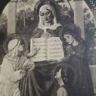 Cartolina Religiosa 1928 S.Sofia Educa Le Sue Figlie