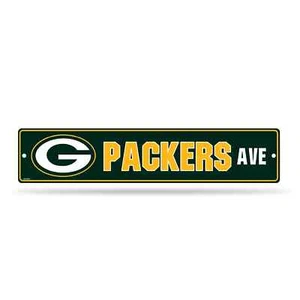 Green Bay Packers ~ NFL Avenue Street Sign 5" X 24" - Picture 1 of 1