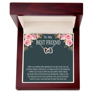 Best Friends Necklace, Gifts for Bestie, Birthday Gift for Friend - Picture 1 of 3