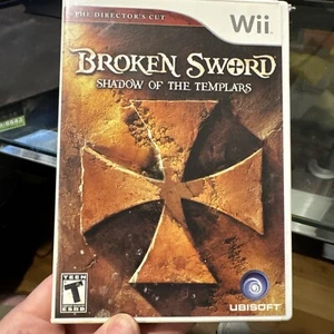Wii Broken Sword: Shadow Of The Templars (Nintendo Wii) CIB Directors Cut - Imagen 1 de 7