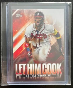 Ronald Acuna JR - LET HIM COOK LHC-4 2024 Topps Baseball Update Series - Bild 1 von 2