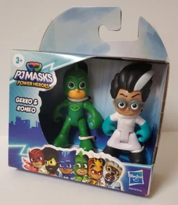 P J Masks Power Heroes Action Figurines. Gekko and Romeo. Children TV Show - Picture 1 of 2
