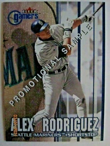 2000 FLEER/SKYBOX GAMERS ALEX RODRIGUEZ #3 PROMOTIONAL SAMPLE - Picture 1 of 6