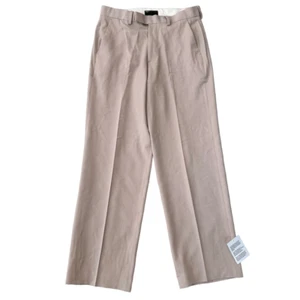 ASOS men’s dress pants in oatmeal/light pink color size 32x32” NWT - Picture 1 of 7