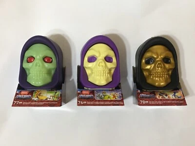 Mega Construx Masters of the Universe Skeletor Skull Trío Trampa-Mandíbula He-Man Fisto Foto 1 de 3