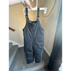 London Fog black kids snowsuit, size 5/6 - Picture 1 of 6