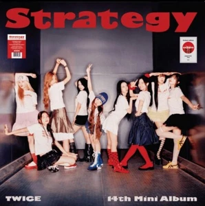 TWICE STRATEGY Target Exclusive, PEPPERMINT RED Vinyl LP Ship Free! - Picture 1 of 3