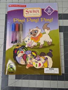 Sagwa the Chinese Siamese Cat Coloring Book 2003 Scholastic - Picture 1 of 8