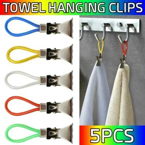 5-10-15-25 Stück Handtuch Aufhängen Clips Haken Geschirrtuch Tee Handaufhänger Küche - Bild 1 von 13
