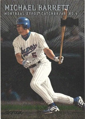 Tarjeta de béisbol 2000 Metal #145 Michael Barrett Montreal Expos Foto 1 de 2