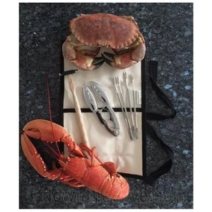 Deluxe Shellfish Tools - Crab Crackers / Lobster Picks / Seafood Set  FAST POST! - Picture 1 of 6
