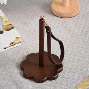 Rotating Yarn Spinning Holder Wooden Yarn Stand DIY Thread Spool Knitting Tool - Picture 1 of 12