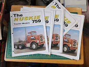 10 1970's Brockway Trucks Model 759 Brochures Specifications Conventional Cab - Picture 1 of 5