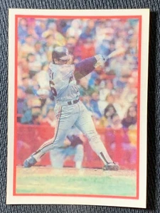 1987 Cleveland Indians Sportflics Baseball Card #109 Brook Jacoby - Imagen 1 de 3
