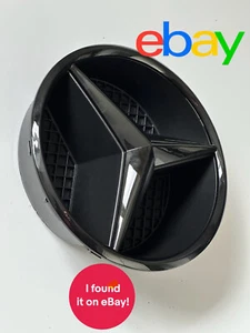 Mercedes-Benz Black Grill Emblem GLE GLS GLC W292 W166 X253 2013-19 A0008880160 - Picture 1 of 17